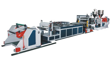 單層、多層 PS、PP 片材生產(chǎn)線